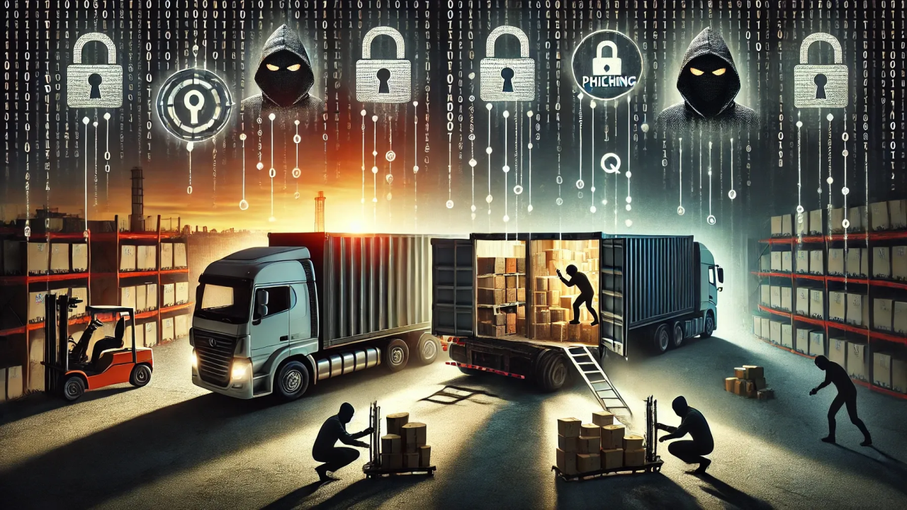 Email spoofing is how they get your freight
